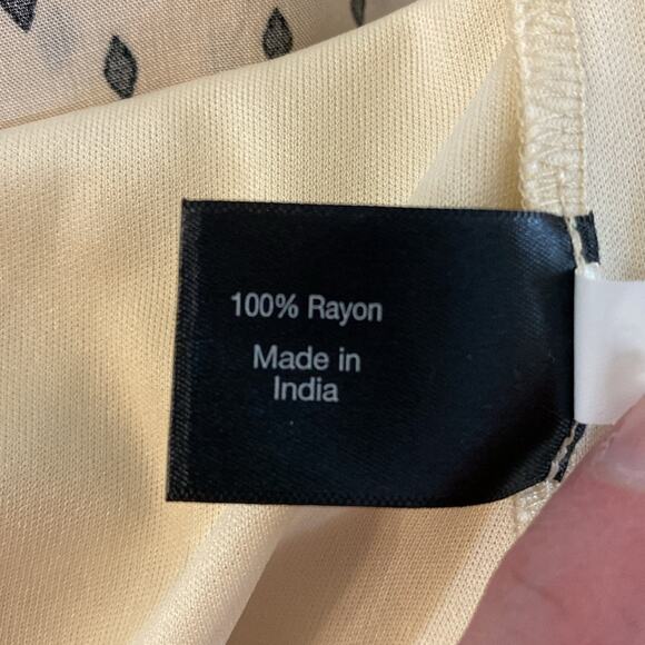 Lane Bryant V-Neck Retro Diamond Print Dress Size 16 - Picture 4 of 9